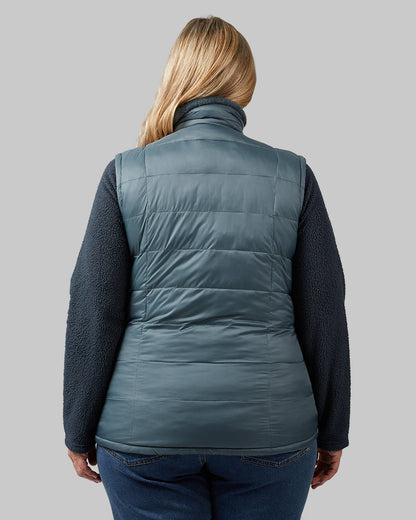 WOMEN'S REVERSIBLE LUXE FUR-LINED VEST