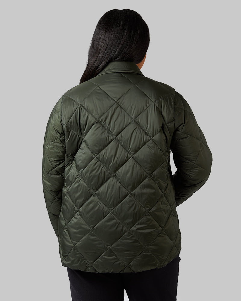 WOMEN'S LIGHTWEIGHT PACKABLE SHIRT JACKET