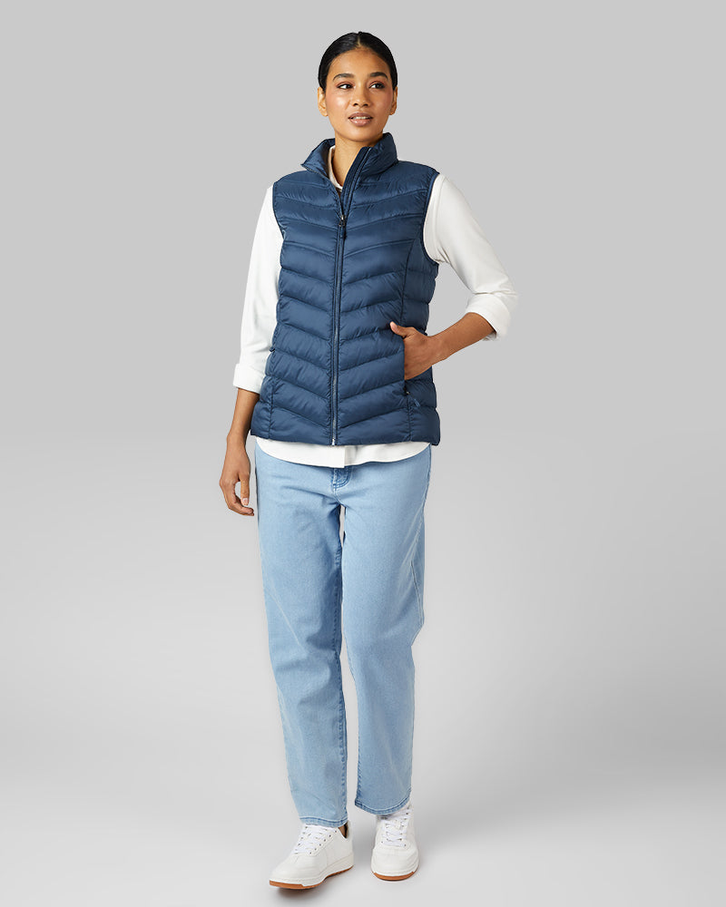 WOMEN'S LIGHTWEIGHT PACKABLE VEST