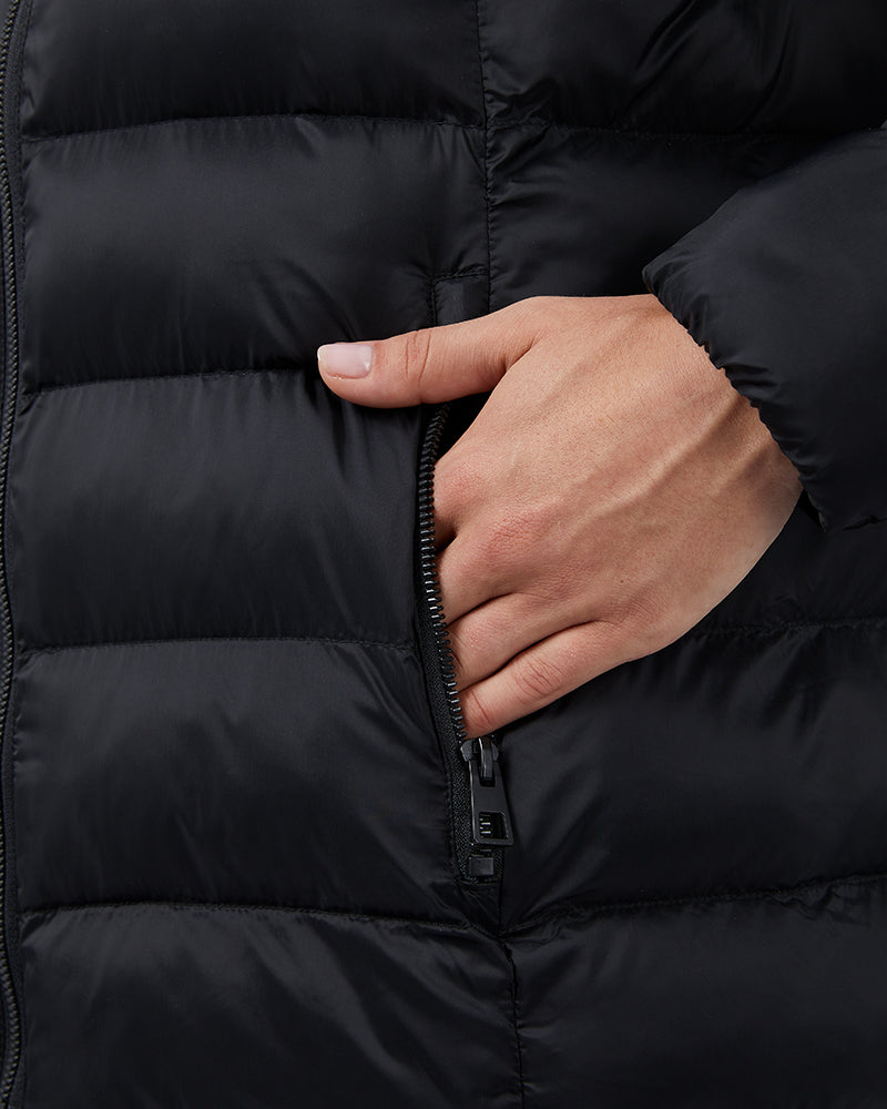 WOMEN'S LIGHTWEIGHT PACKABLE HOODED JACKET
