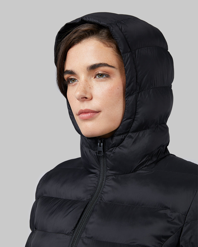 WOMEN'S LIGHTWEIGHT PACKABLE HOODED JACKET