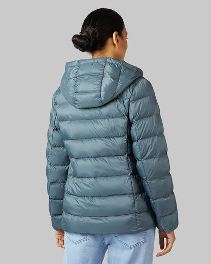 WOMEN'S LIGHTWEIGHT PACKABLE HOODED JACKET