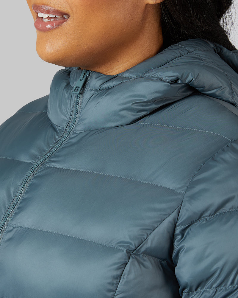 WOMEN'S LIGHTWEIGHT PACKABLE HOODED JACKET