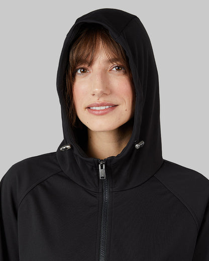 WOMEN’S SOFTSHELL HOODED JACKET