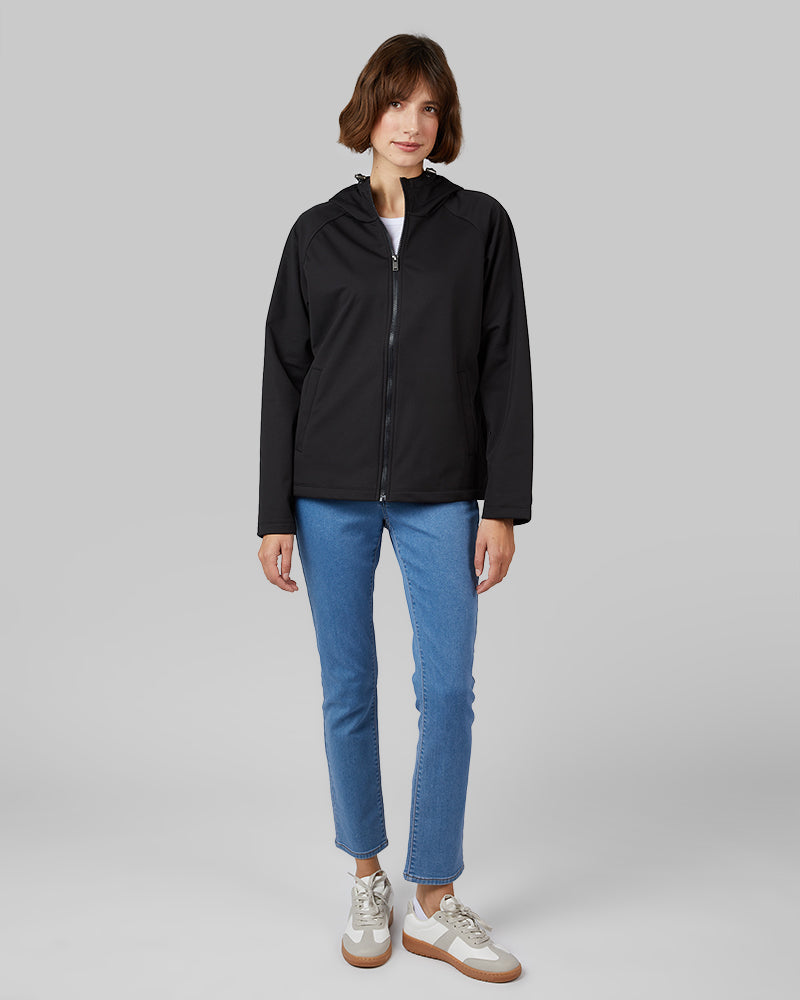 WOMEN’S SOFTSHELL HOODED JACKET