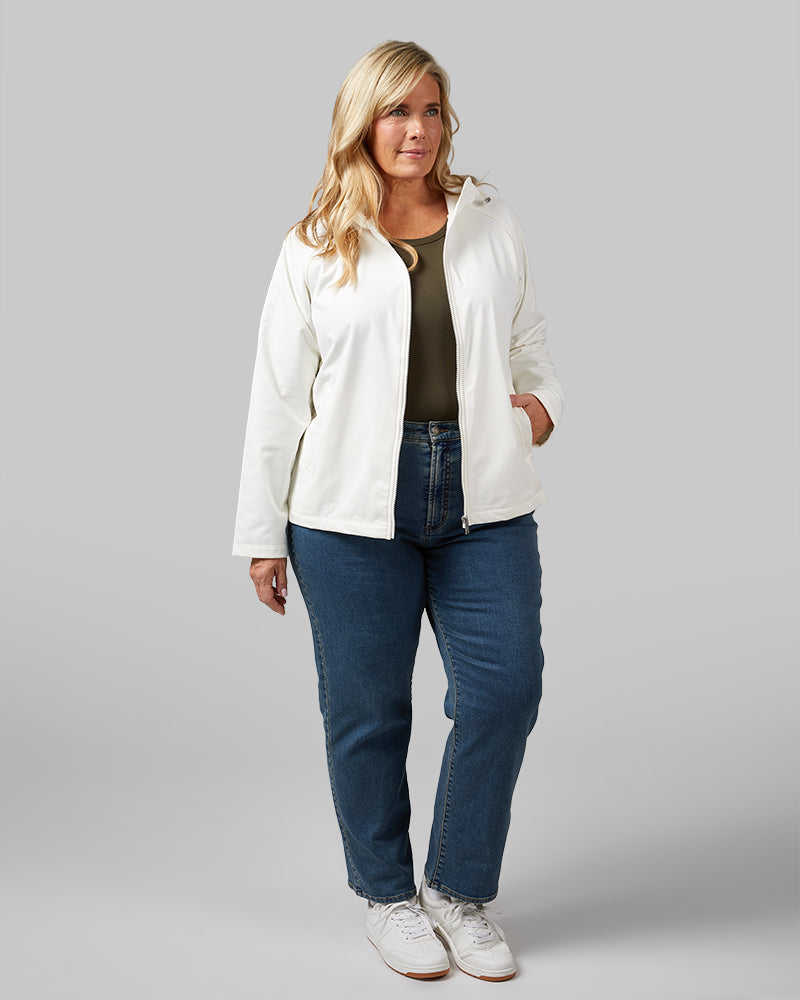 WOMEN’S SOFTSHELL HOODED JACKET