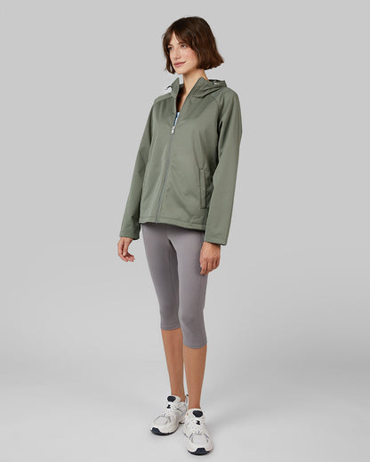 WOMEN’S SOFTSHELL HOODED JACKET