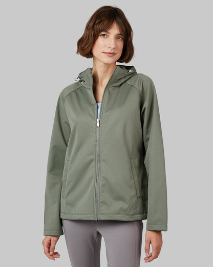 WOMEN’S SOFTSHELL HOODED JACKET
