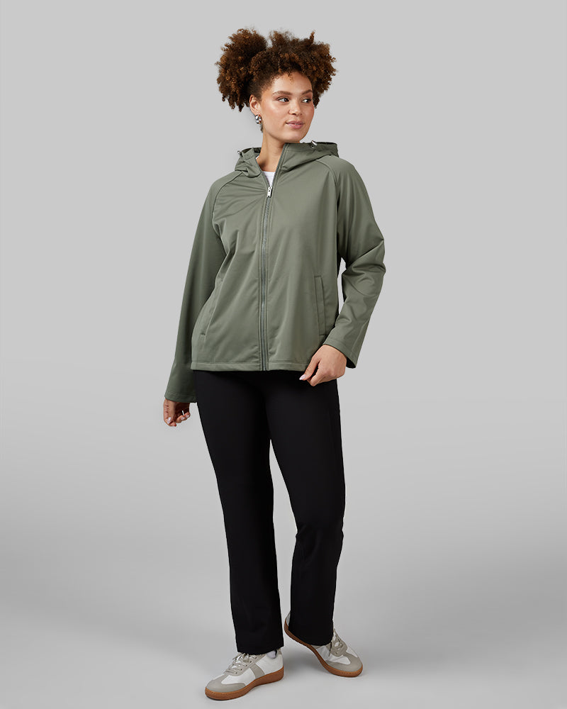 WOMEN’S SOFTSHELL HOODED JACKET