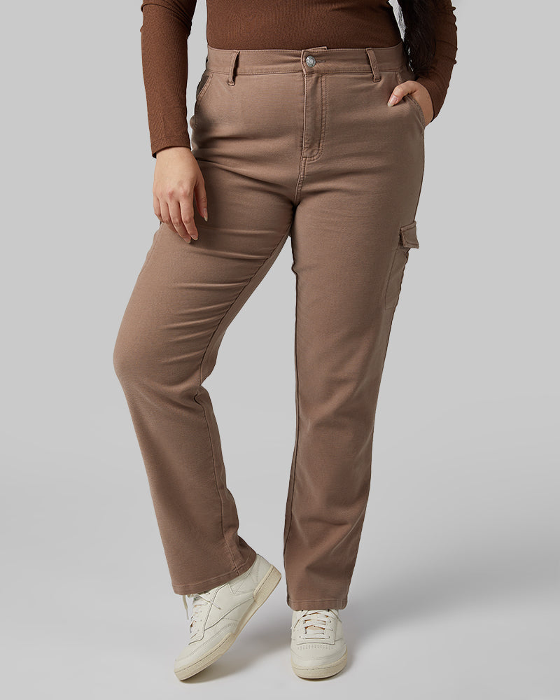 WOMEN'S STRETCH COMFORT CARGO JEAN
