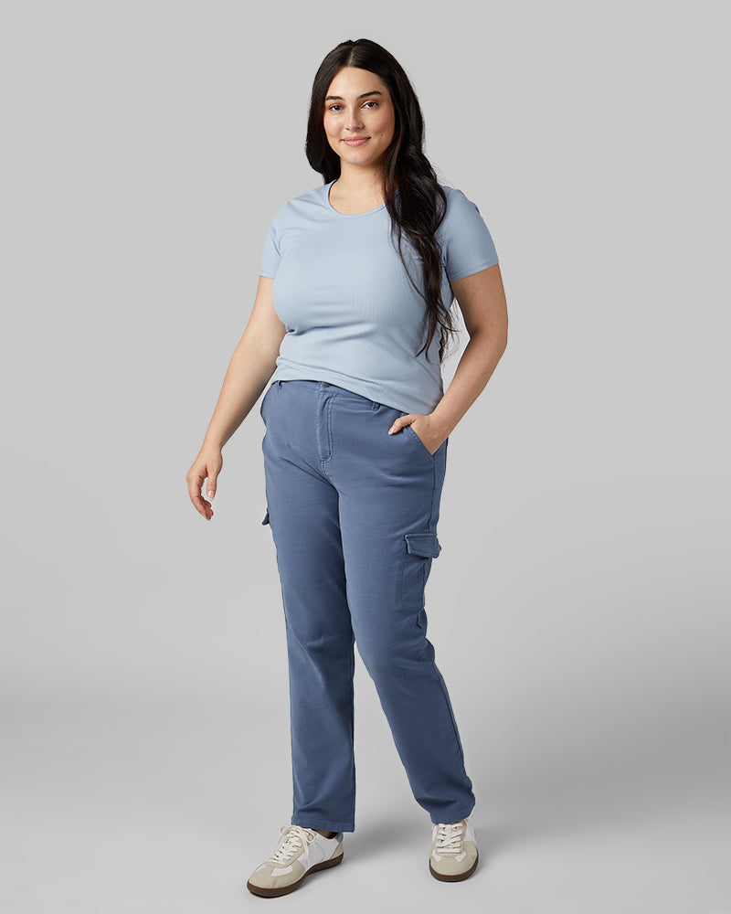 WOMEN'S STRETCH COMFORT CARGO JEAN
