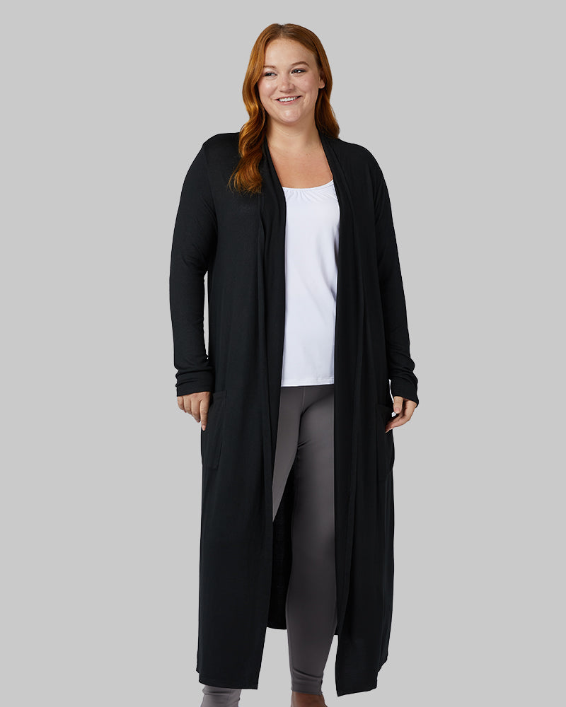 WOMEN'S SOFT COMFY LONG LOUNGE WRAP