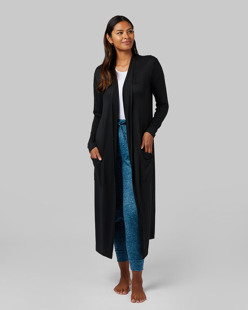 WOMEN'S SOFT COMFY LONG LOUNGE WRAP