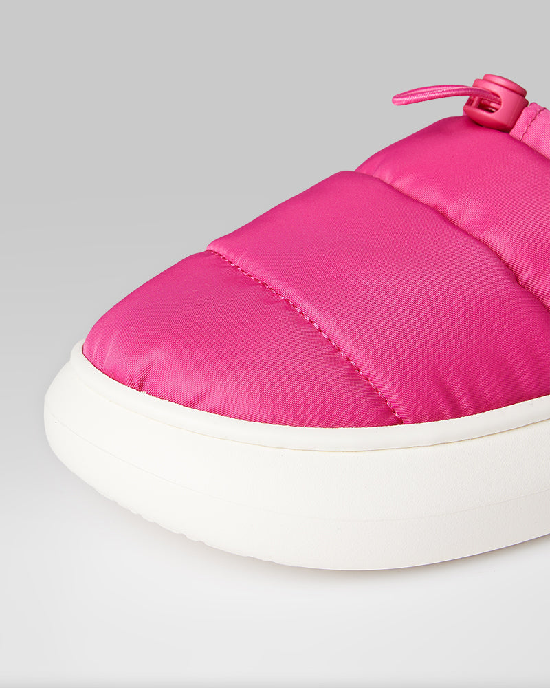 WOMEN'S INDOOR-OUTDOOR PUFFER SLIPPERS