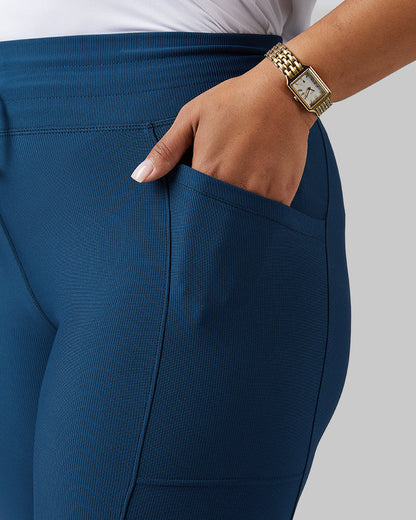 WOMEN'S HIGH-WAIST ACTIVE RIB FLARE PANT