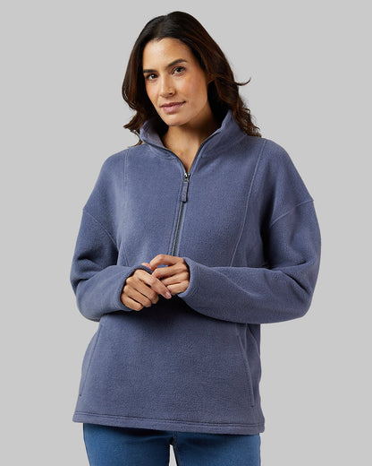 WOMEN'S COZY FLEECE 1/2 ZIP TOP