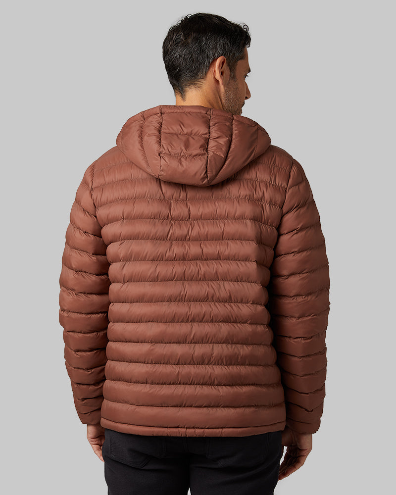 MEN'S LIGHTWEIGHT PACKABLE HOODED JACKET