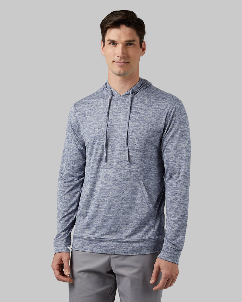 MEN'S COOL LONG SLEEVE HOODED T-SHIRT