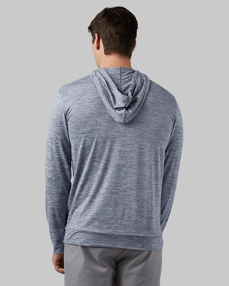 MEN'S COOL LONG SLEEVE HOODED T-SHIRT