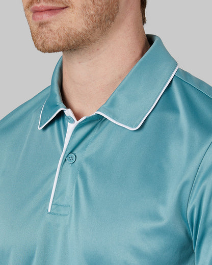 MEN'S STRETCH FLOW TIPPED POLO