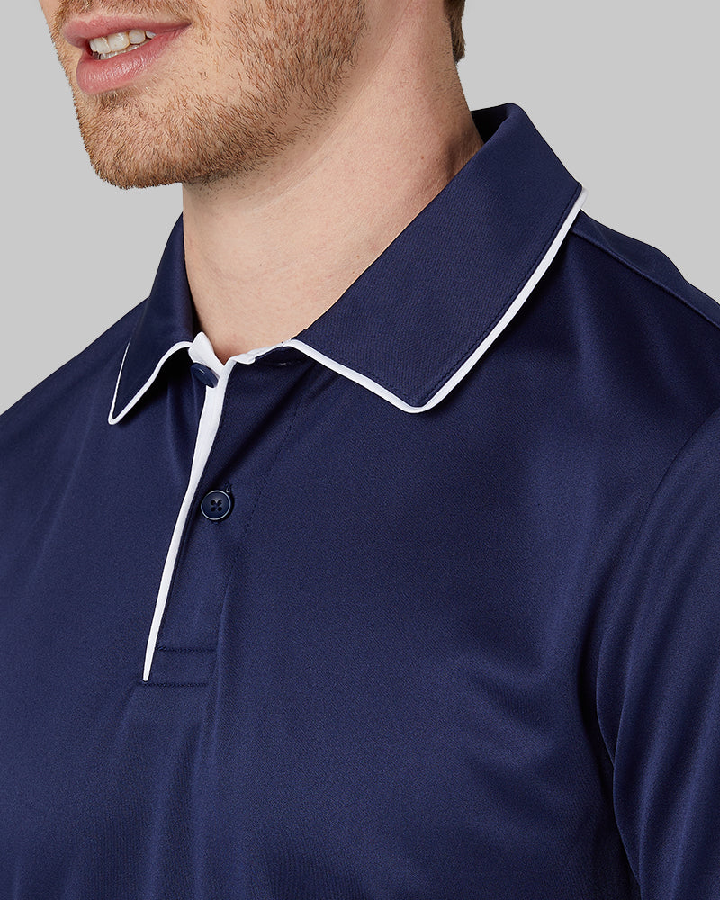 MEN'S STRETCH FLOW TIPPED POLO