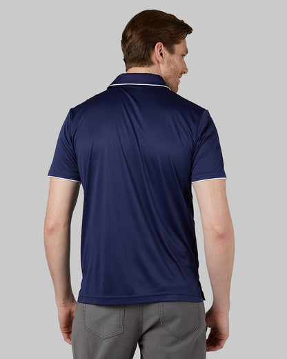 MEN'S STRETCH FLOW TIPPED POLO