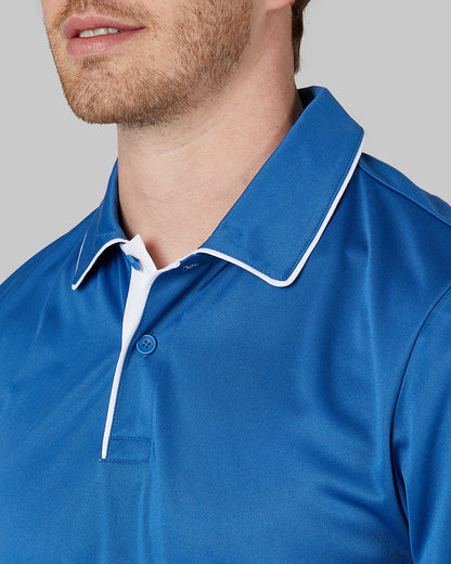 MEN'S STRETCH FLOW TIPPED POLO