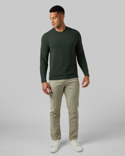 MEN'S SWEATER KNIT CREW TOP