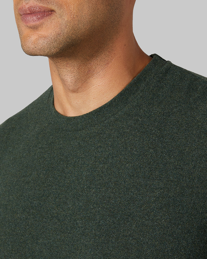 MEN'S SWEATER KNIT CREW TOP