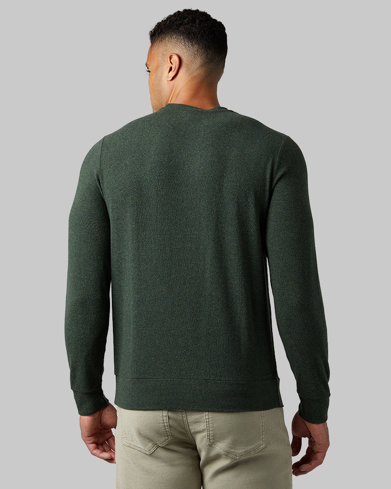 MEN'S SWEATER KNIT CREW TOP