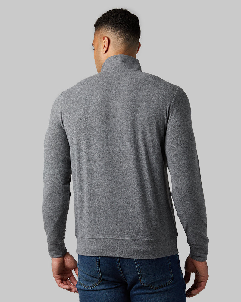MEN'S SWEATER KNIT 1/4 ZIP TOP