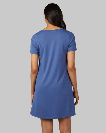 WOMEN'S SOFT KNIT POCKET DRESS