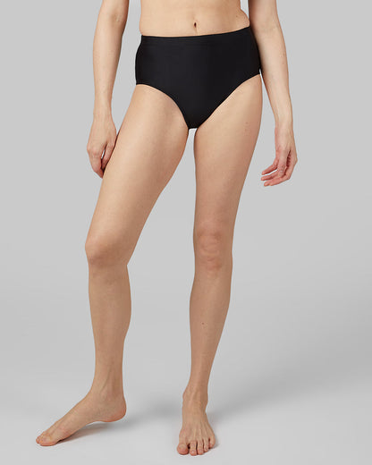 WOMEN'S HIGH-WAIST BIKINI SWIM BOTTOM