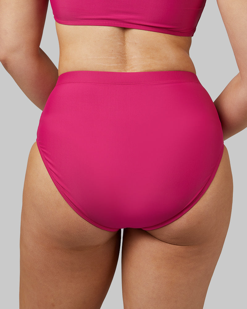 WOMEN'S HIGH-WAIST BIKINI SWIM BOTTOM
