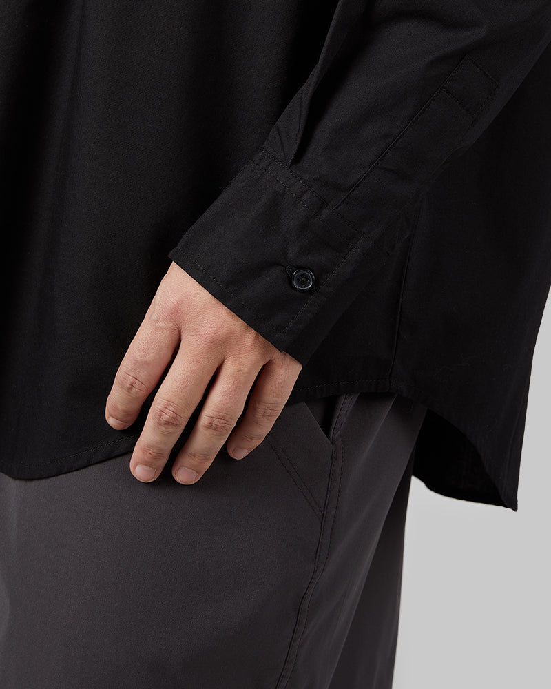 WOMEN'S OVERSIZED COTTON LONG SLEEVE BUTTON-UP