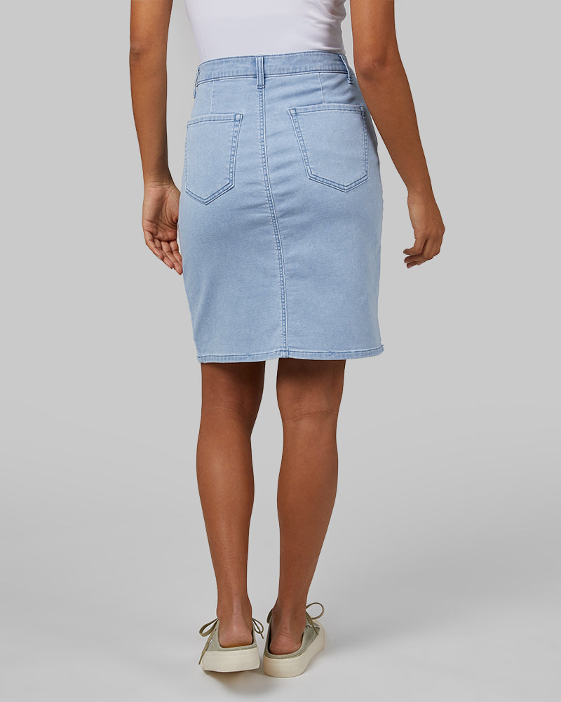 WOMEN'S STRETCH COMFORT JEAN SKIRT