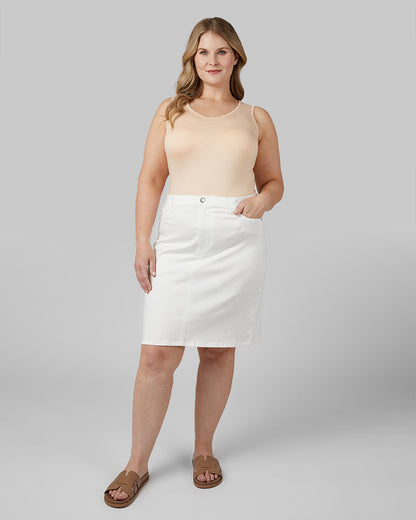 WOMEN'S STRETCH COMFORT JEAN SKIRT