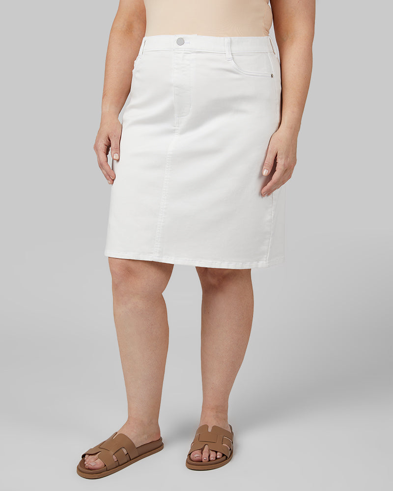 WOMEN'S STRETCH COMFORT JEAN SKIRT