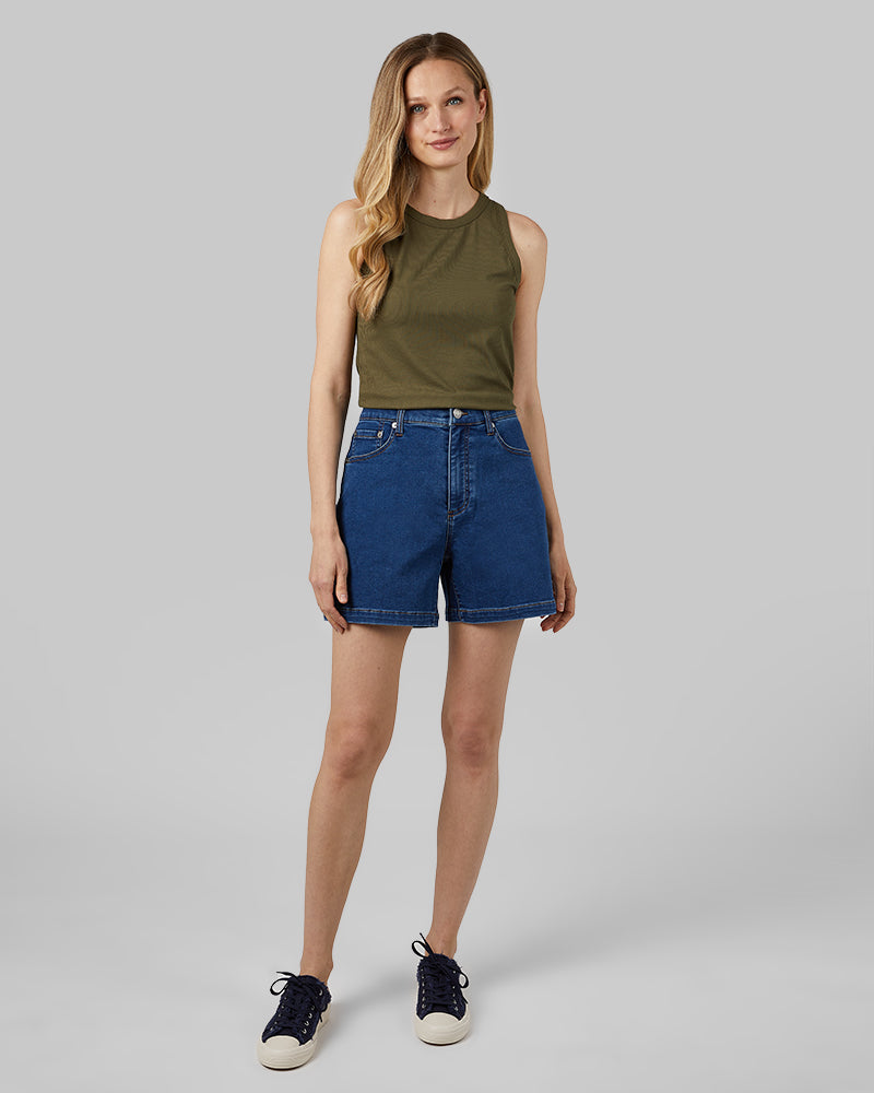 WOMEN'S STRETCH COMFORT JEAN 5-INCH SHORT