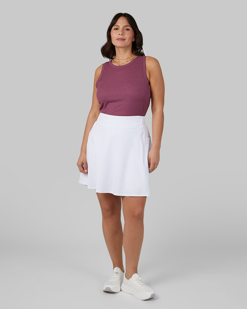 WOMEN'S FLYWEIGHT WOVEN SKORT