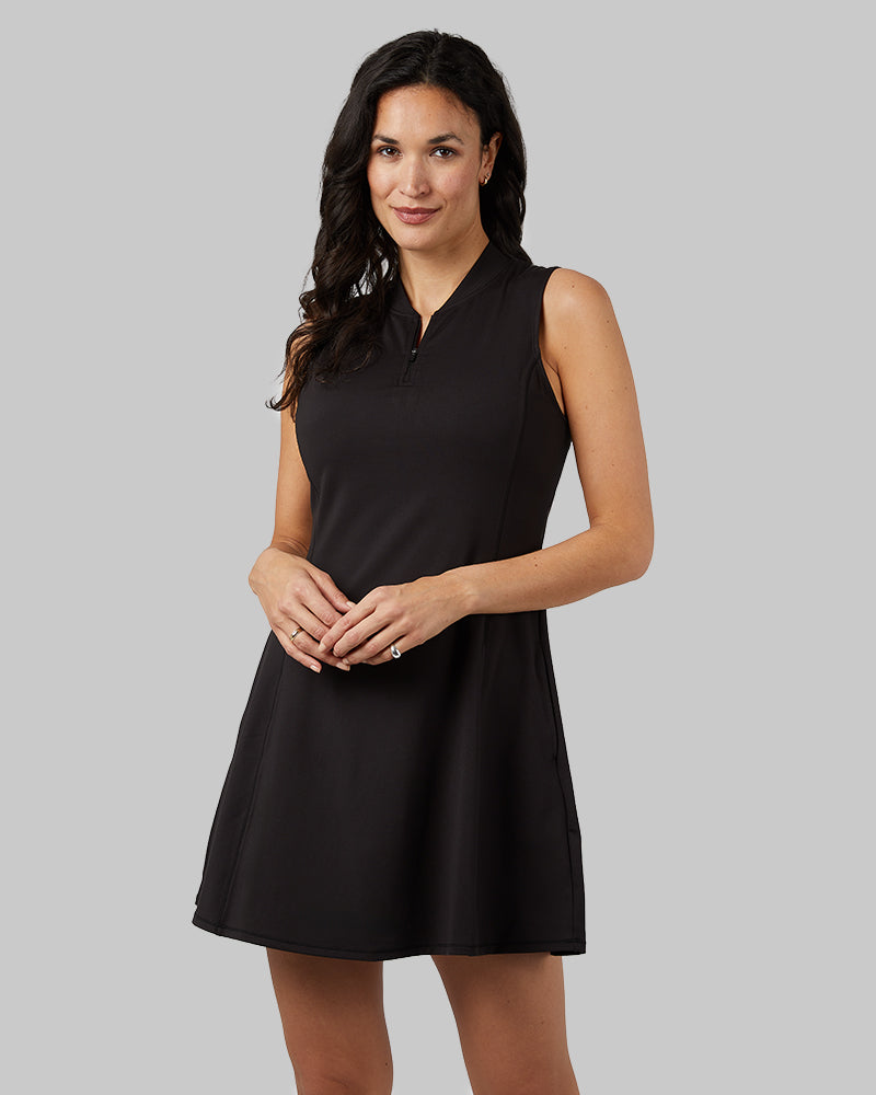 WOMEN'S 1/4 ZIP ACTIVE BRA DRESS