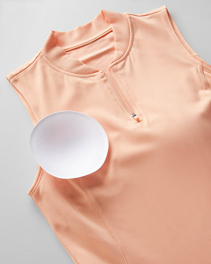 WOMEN'S 1/4 ZIP ACTIVE BRA DRESS