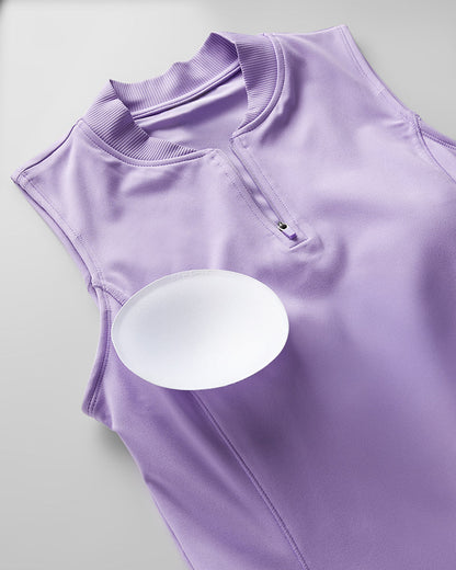 WOMEN'S 1/4 ZIP ACTIVE BRA DRESS