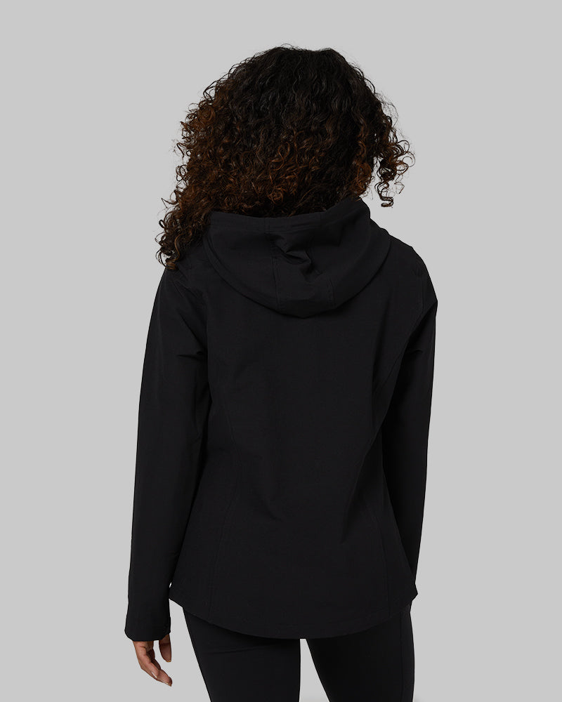 WOMEN'S HOODED WINDBREAKER JACKET