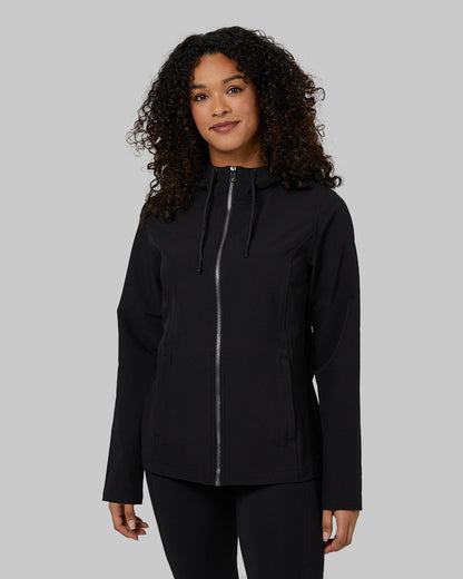 WOMEN'S HOODED WINDBREAKER JACKET