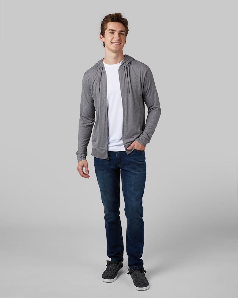 MEN'S COOL FULL-ZIP HOODIE