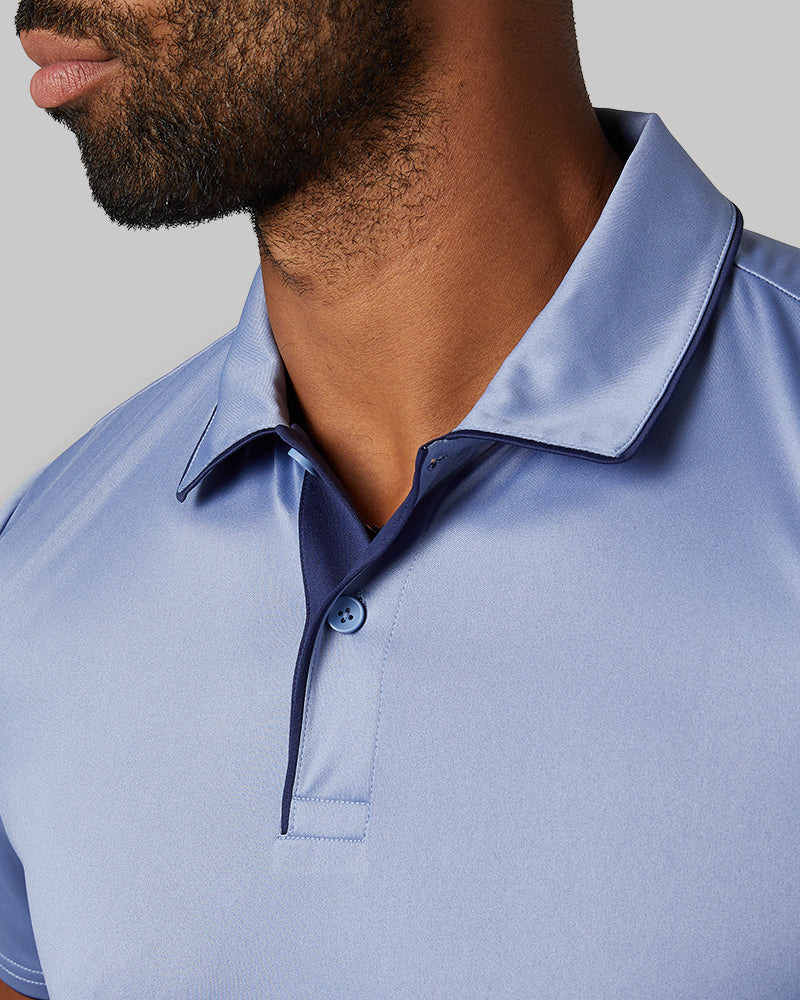 MEN'S STRETCH FLOW TIPPED POLO