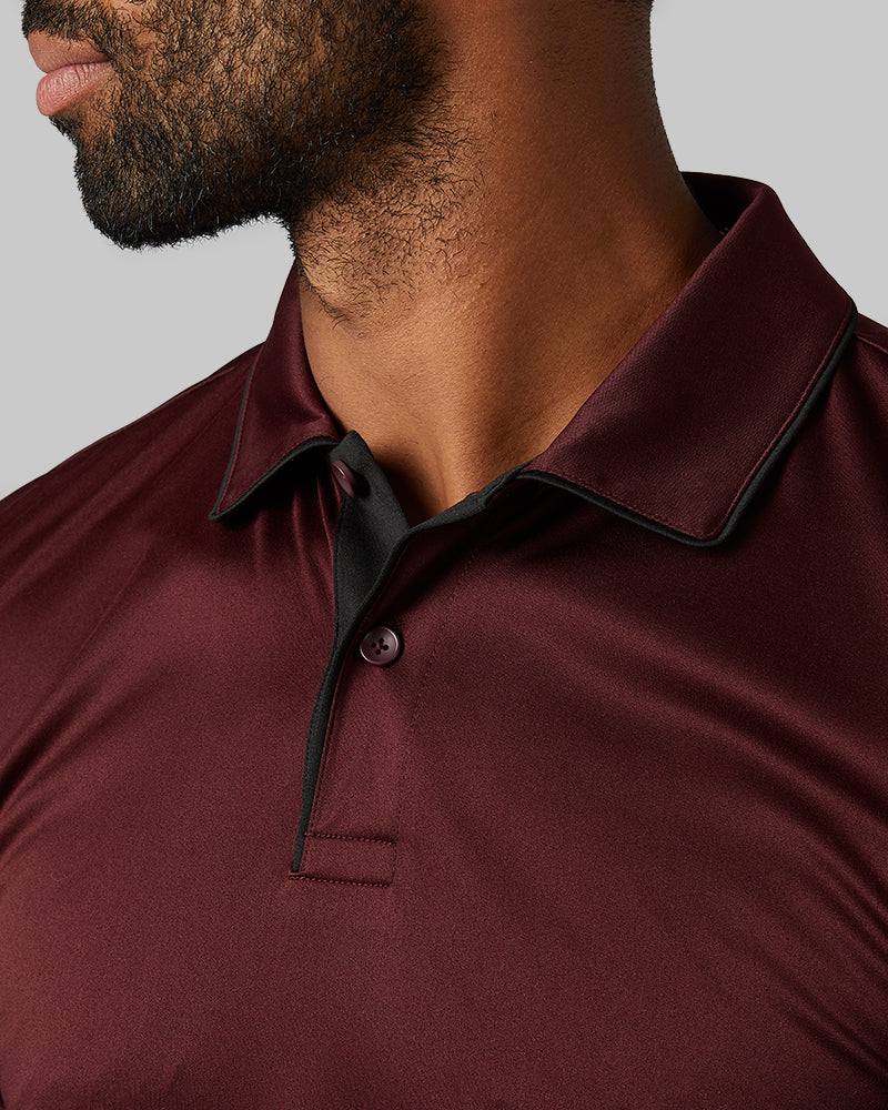MEN'S STRETCH FLOW TIPPED POLO