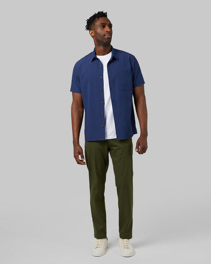 MEN'S CASUAL SHORT SLEEVE DRESS SHIRT