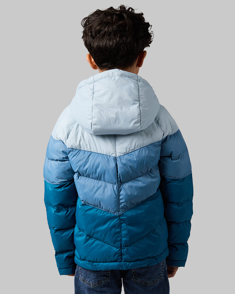 KIDS' FIXED HOOD PUFFER JACKET
